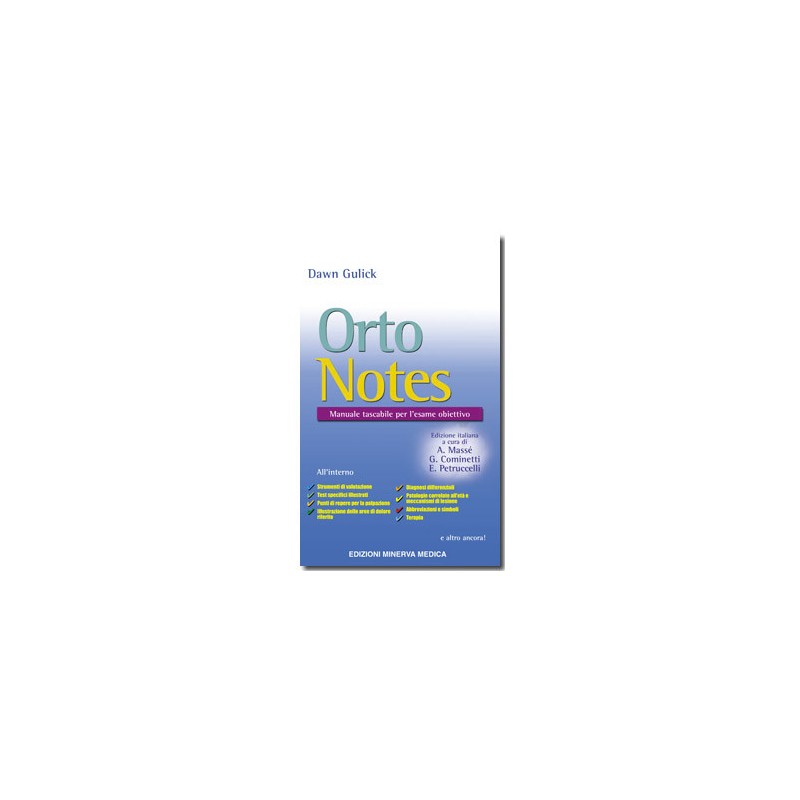 ORTO Notes - Manuale tascabile per l'esame obiettivo